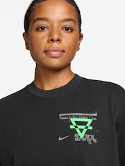 Nike Black Swift Dri-FIT Boxy Running T-Shirt - Image 3 of 3