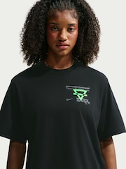 Nike Black Swift Dri-FIT Boxy Running T-Shirt - Image 4 of 5