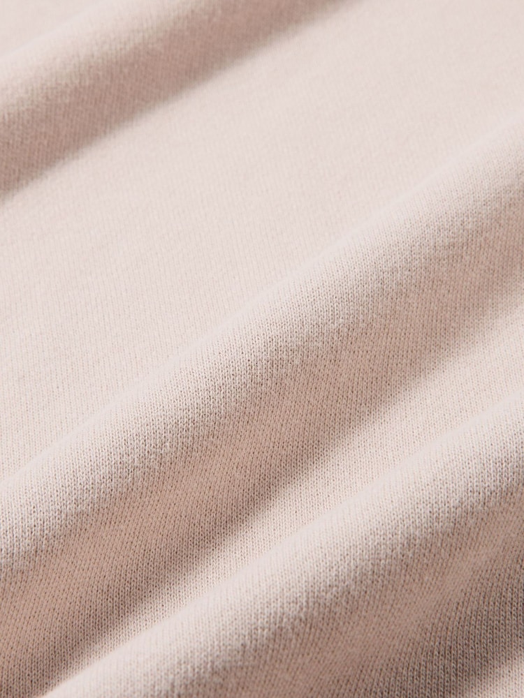 Nike Cream 2 Studio Fleece Oversized Scallop-Trim Hoodie - Image 7 of 7