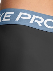 Nike Wolf Grey Pro Mid-Rise Crop Leggings - Image 3 of 3