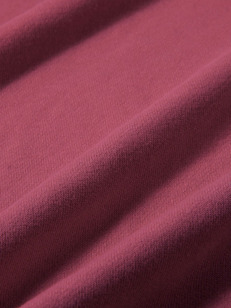 Nike Pink Smoke Studio Fleece Mid Rise Wide Leg Scallop Joggers - Image 8 of 8 Nike Pink Smoke Studio Fleece Mid Rise Wide Leg Scallop Joggers - Image 8 of 8