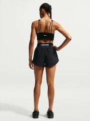 Nike Black Pro Sculpt Dri FIT High Waisted 2 in 1 13 Inch Shorts - Image 2 of 6