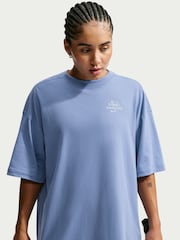 Darba zils - Nike Dri FIT lielizmēra īsroku T-krekls - Attēls 5 no 7