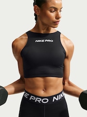 Nike Black Pro Sculpt Medium Support Padded Sports Bra - Image 3 of 5