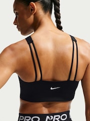 Nike Black Pro Sculpt Medium Support Padded Sports Bra - Image 4 of 5