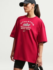 Nike Tough Red Athletics Oversized T-Shirt - Image 1 of 5