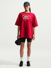 Nike Tough Red Athletics Oversized T-Shirt - Image 2 of 5