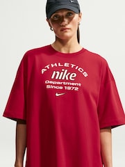 Nike Tough Red Athletics Oversized T-Shirt - Image 4 of 5