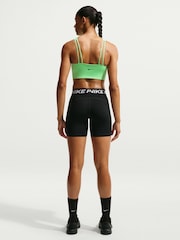 Nike Illusion Green Pro Sculpt Medium Support Padded Sports Bra - Image 2 of 5