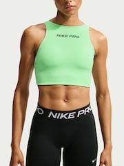 Nike Illusion Green Pro Sculpt Medium Support Padded Sports Bra - Image 3 of 5