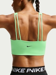 Nike Illusion Green Pro Sculpt Medium Support Padded Sports Bra - Image 4 of 5
