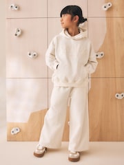 Ecru Wide Leg Joggers (3-16yrs) - Image 4 of 4