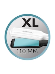 Remington Shine Therapy Wide White Straightener - Image 4 of 5