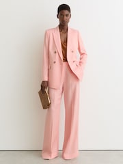 Rozo - Reiss Magda Dugmad na duplo kopčanje Peak-Lapel Odelo Jakna - Slika 3 od 8