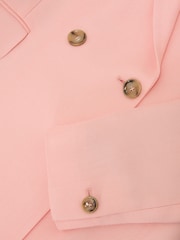 Rozo - Reiss Magda Dugmad na duplo kopčanje Peak-Lapel Odelo Jakna - Slika 7 od 8