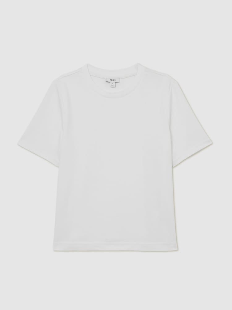 Reiss White Josie T-Shirt - Image 2 of 6