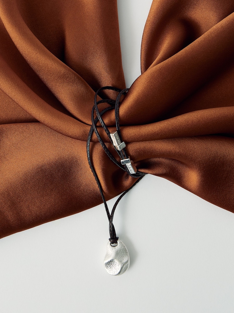 Reiss Silver Opal Necklaces - Image 2 of 5