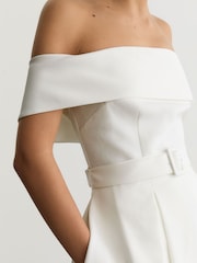 Reiss Arwen Off-Shoulder Flippy Mini Dress - Bild 4 von 6