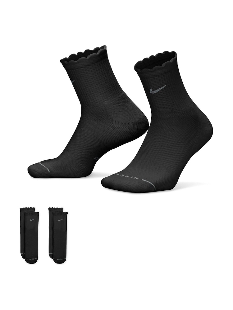 Nike Everyday Elevated Mid Okrugli izrez čarape 2 Pack - Slika 1 od 4
