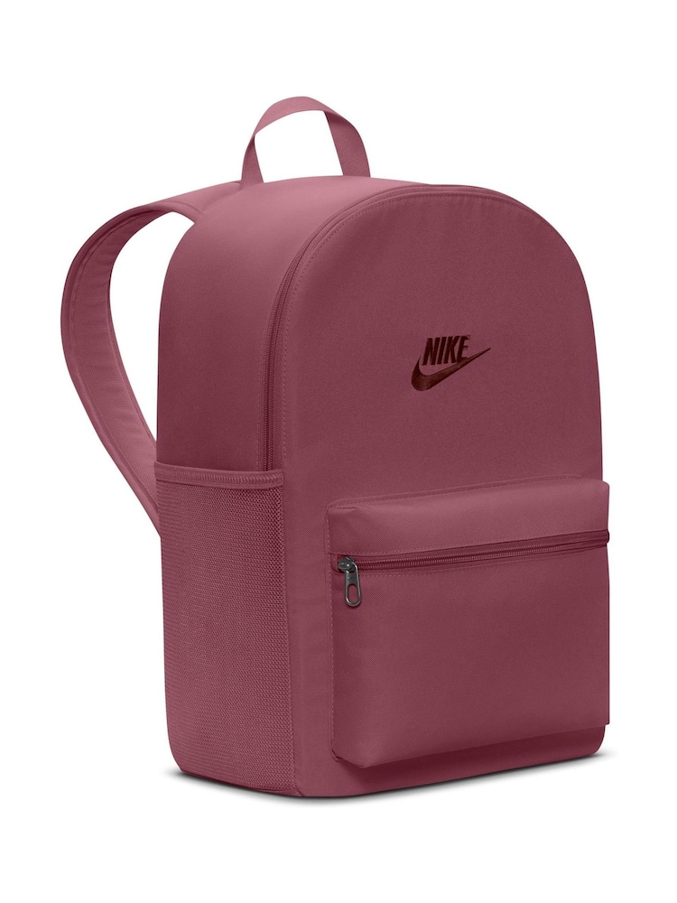 Nike Red Heritage 2.0 Backpack (23L) - Image 2 of 7 Nike Red Heritage 2.0 Backpack (23L) - Image 2 of 7