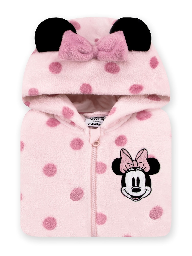 Character Disney Minnie Mouse Onesie With 3D Ears And Bow - صورة 12 من 12 Character Disney Minnie Mouse Onesie With 3D Ears And Bow - صورة 12 من 12