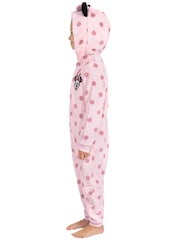 Character Pink Disney Minnie Mouse Onesie With 3D Ears And Bow - Image 4 of 12