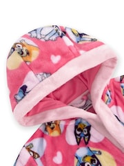 Character Pink Bluey And Bingo Hearts Dressing Gown - Image 10 of 12