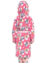 Character Pink Bluey And Bingo Hearts Dressing Gown - Image 5 of 12