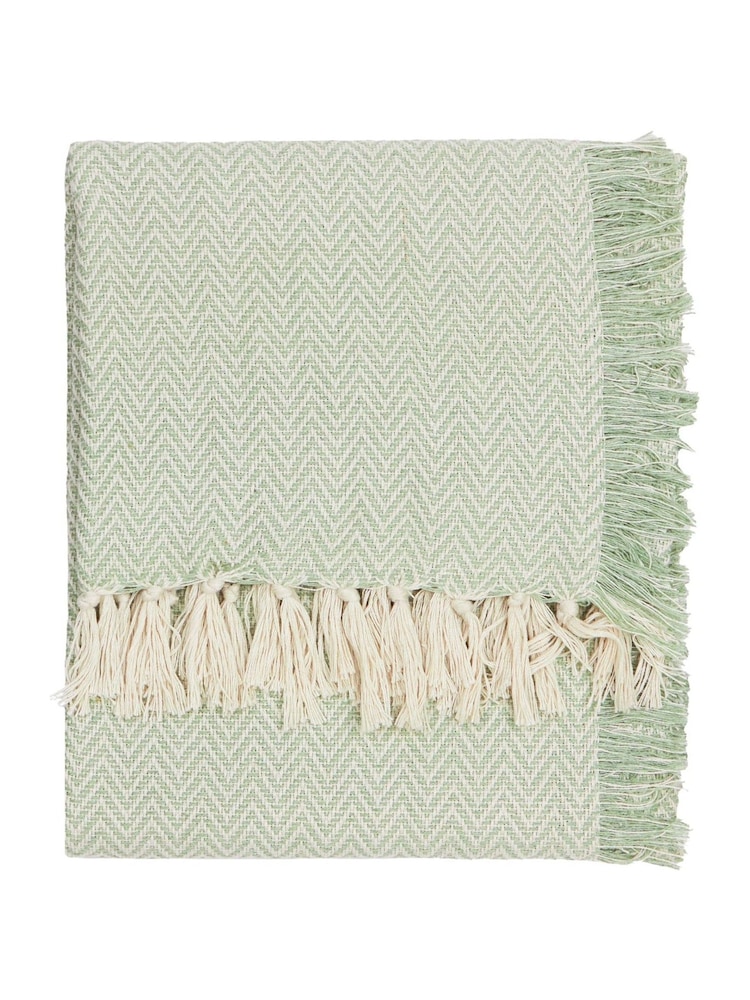 Wylder Leaf Wisley Woven Indoor Outdoor Throw - Image 2 of 3