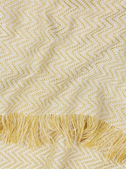 Wylder Yellow Wisley Woven Indoor Outdoor Throw - Image 3 of 3