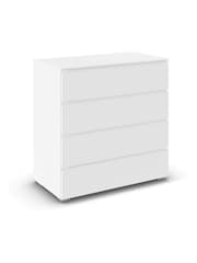 Rauch Alpine white Joelle 3 Drawers Chest - Image 3 of 4