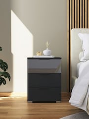 Rauch metallicgrey Bayla Bedside Table - Image 1 of 3