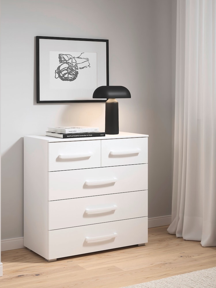 Rauch Alpine white Bayla Chest of Drawers Amodi - Image 1 of 4 Rauch Alpine white Bayla Chest of Drawers Amodi - Image 1 of 4
