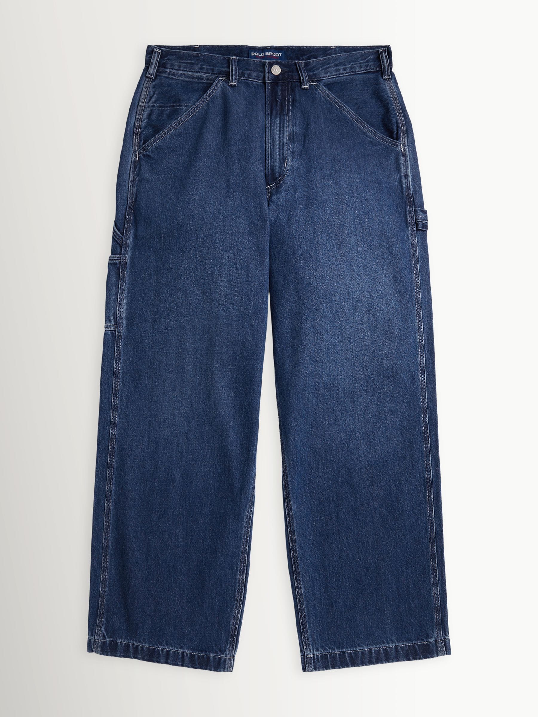 Buy Polo Ralph Lauren Blue Polo Sport Mid Wash Jeans from the Next