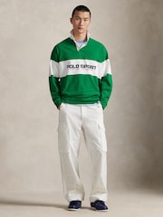 Polo Ralph Lauren Green Polo Sport Rugby Shirt - Image 2 of 6