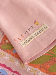 Pink Graphic T-Shirt and Kick Flare Set (3-16yrs) - Image 7 of 7