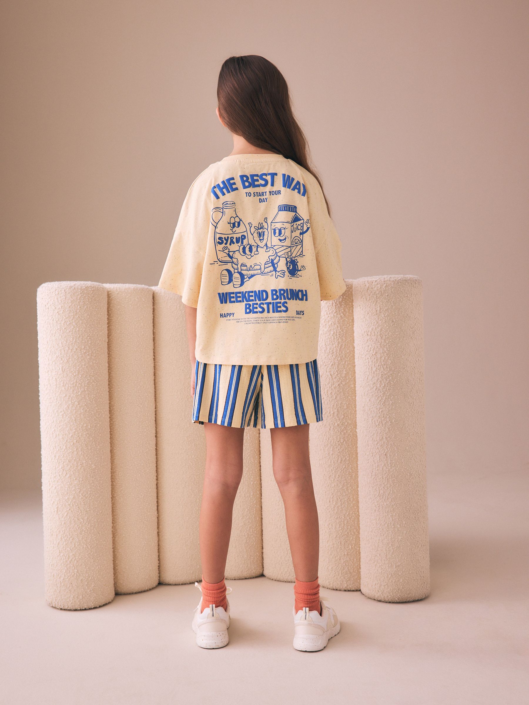 Next：日本 イエロー／ブルー ブレックファーストクラブ - Tシャツ