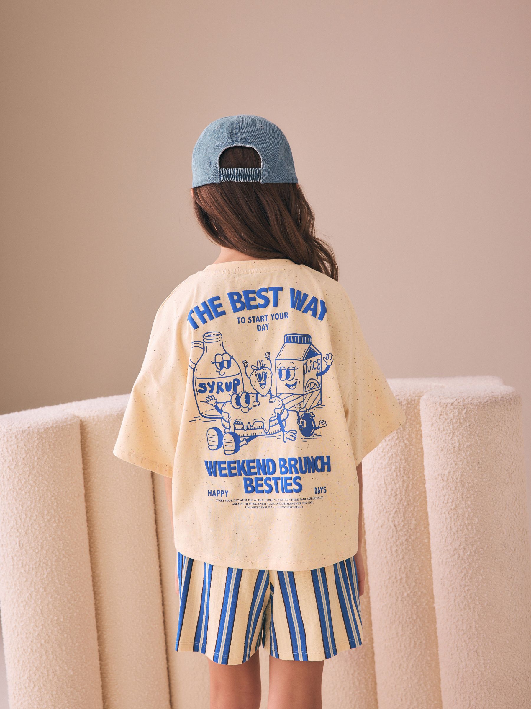 Next：日本 イエロー／ブルー ブレックファーストクラブ - Tシャツ