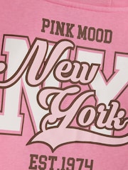 River Island New York Hoodie & Kickflare Set - Imaginea 3 din 4