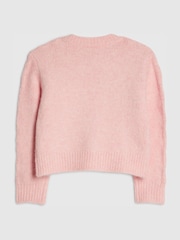 River Island Pink Bows & Flower Cardigan - Image 2 of 3
