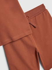 River Island Orange T-Shirt & Shorts Set - Image 4 of 5