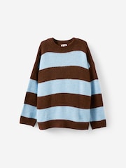 Cotton On Light Blue Blake Knit Crew Jumper - Image 1 of 3
