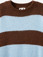 Cotton On Light Blue Blake Knit Crew Jumper - Image 3 of 3