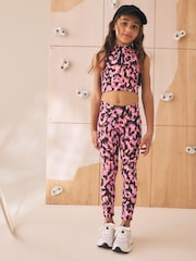 Rosa Animal - Sports Avkortet Top (5-16år) - Bilde 2 av 4