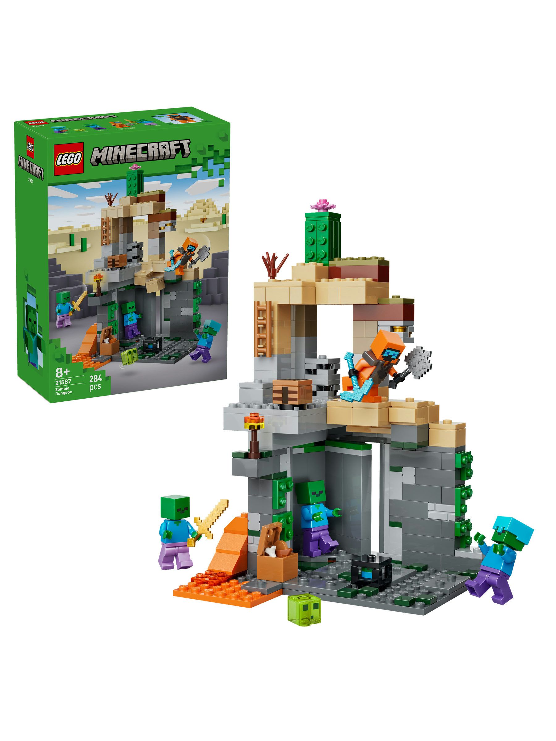 Lego Minecraft 21587 Zombie Dungeon Building Toy for Kids Ages 8 & Up - Image 18