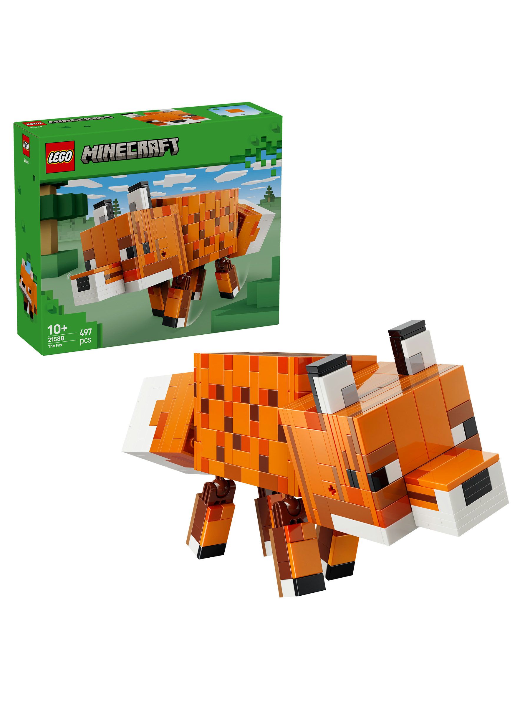 Lego Minecraft The Fox 21588 - Building Set - Animal Figure Toy - Boys and Girls Aged 10+ - Image 23