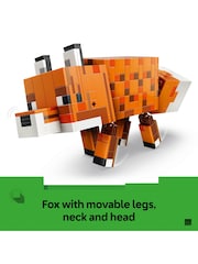 LEGO Minecraft The Fox Toy Gaming Decor Gift 21588 - Image 6 of 8