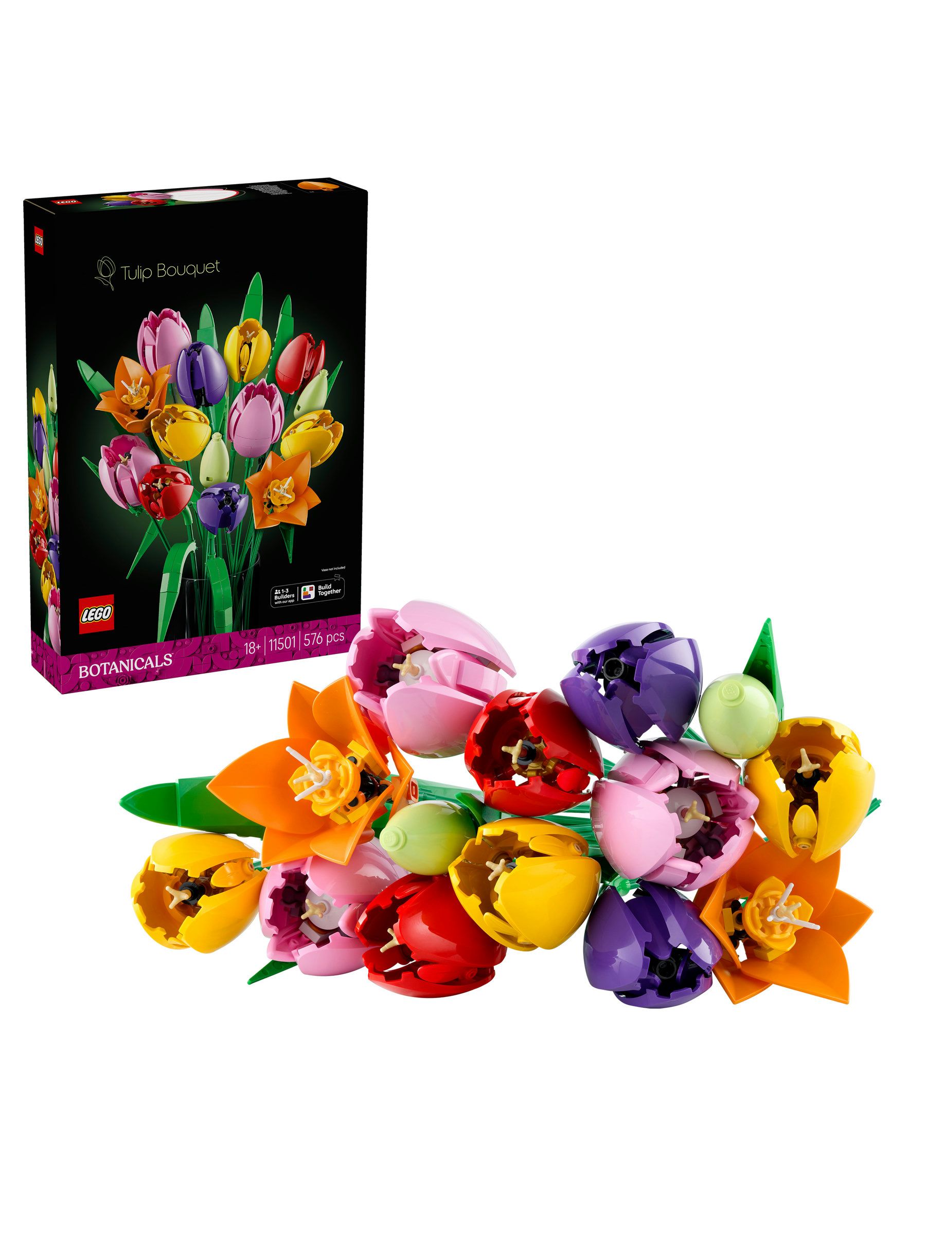 Cumpără LEGO Botanicals Tulip Bouquet Artificial Flowers Set 11501