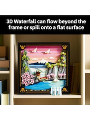 LEGO Art Japanese Cherry Blossom Landscape Wall Art 31218 - Image 6 of 9