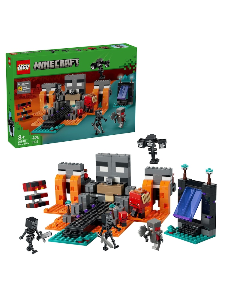 Lego Minecraft Wither Battle Toy with Figures 21590 - Image 1 of 9